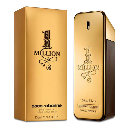 Paco Rabanne One Million Perfume Para Hombre Edt 100ml