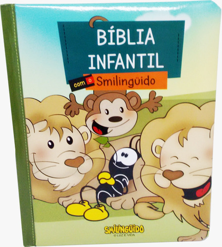 Bíblia Infantil Ilustrada Smilinguido Capa Dura Almofadada
