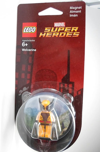 Wolverine Marvel Minifigura Lego X-men Con Imán