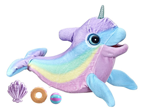 Furreal Wavy The Narwhal Interactive Animatronic Plush Toy  