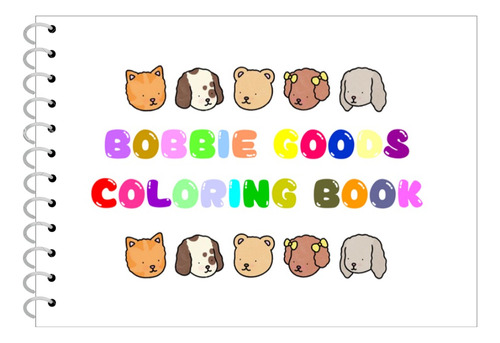 Bobbie Goods Para Colorear (hoja Gruesa)