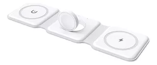 Cargador Inalámbrico Para iPhone Apple Watch AirPods 3 En 1 Magnético