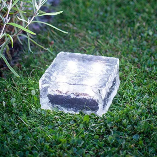 Lámpara De Ladrillo Enterrada Bajo Tierra, Luz Solar Led, Im