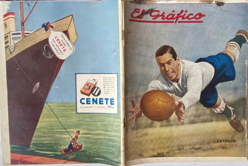 Antigua Revista El Gráfico Nº 854 Fútbol Deportes Nov 1935