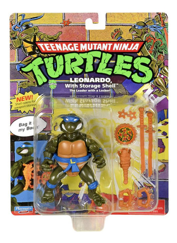 Tortugas Ninja Clasicas Leonardo C/acc 10cm 81030 Srj