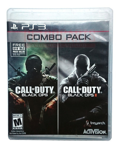 Call Of Duty: Black Ops I & Ii Combo Pack  Ps3  