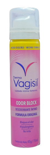 Dermo Vagisil Desodorante Intimo Femenino 75 Ml