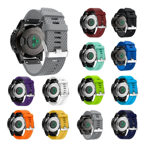 Extensible Deportivo Premium Para Garmin Fenix 6s 