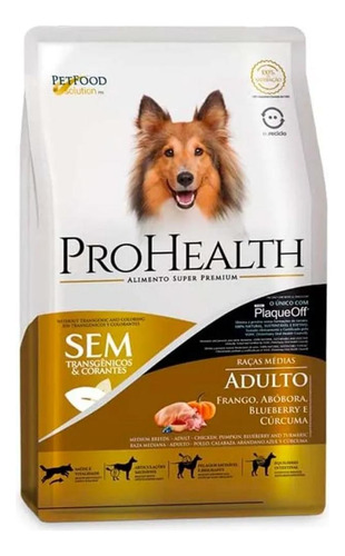 Pro Health Raças Média Adultos Frango 2,5 Kg