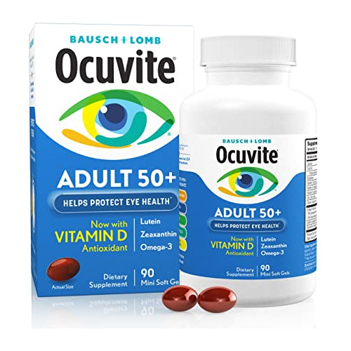 Ocuvite Eye Vitamin Amp; Mineral Supplement, Contains Puewy