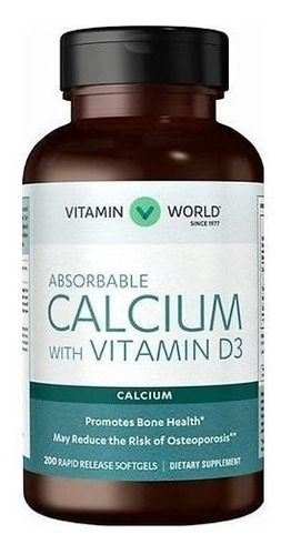 Vitamin World Calcium - Unidad a $1156