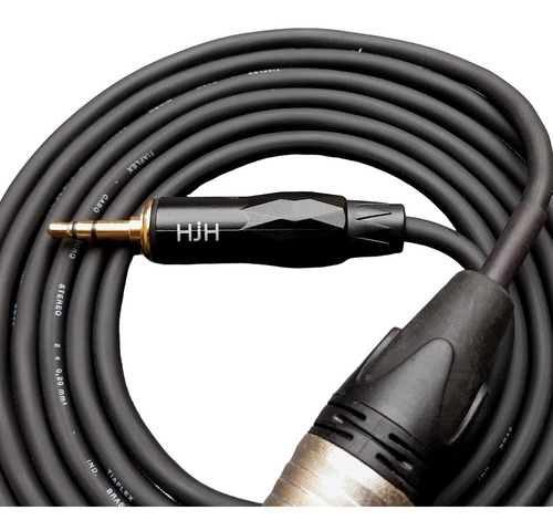 Aúdio Do Computador Para Mesa Som P2 St X Xlr Macho 5 Metros