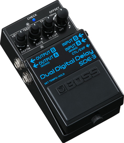 Pedal De Retardo Digital Dual Boss Sde-3
