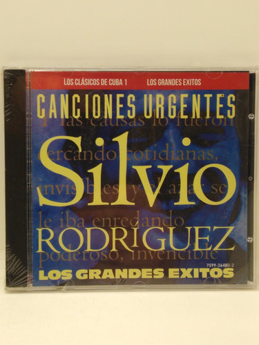 Silvio Rodríguez Canciones Urgentes Cd Nuevo