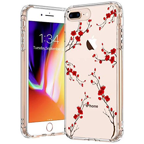 Bicol iPhone 8 Plus Case,iPhone 7 Plus Case,plum Blossom Flo