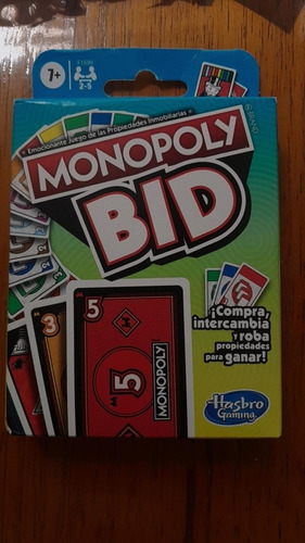 Juego Monopoly Bid