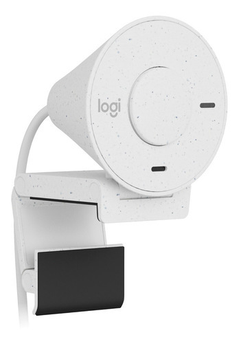 Webcam Camara Logitech Brio 300 Full Hd Con Microfono Integrado 960-001440 Color Blanco Crudo