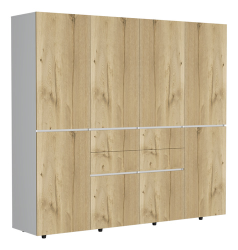 Closet Siruela 200 X 220 X 50 Rta Duna Blanco