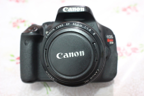 Canon T3i Lente 50mm Frete Grátis E Sem Juros