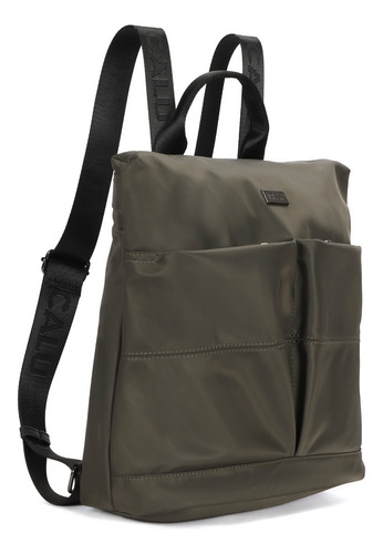 Mochila Moda Aspen Verde Oscuro Calu