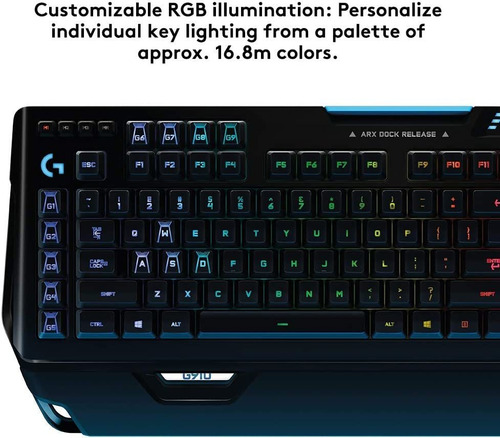 Logitech G910 Orion Spectrum Rgb Cableado Mecánico...