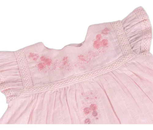 Vestido Bebe Niña Rosado Pillin (pvy816-23ros)