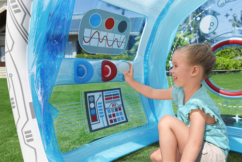 Centro De Juegos Inflable Estación Espacial Mod. 52632