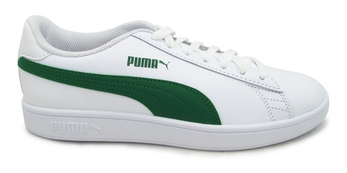 Tenis Puma Smash V2 L 365215 03 Puma White-amazon Green Soft
