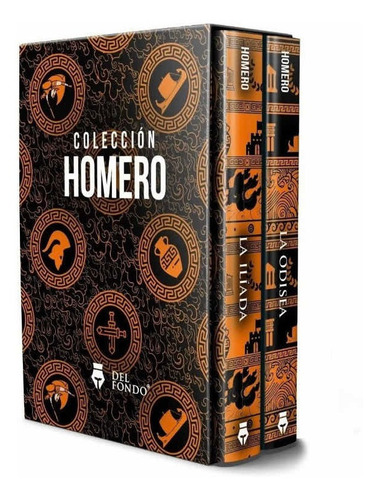 Colección La Iliada Y Odisea-por Pack 2 Libros- Del Fondo