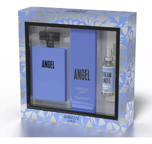 Kit Perfume Angel E Creme Corporal  De 200ml Para Mulheres