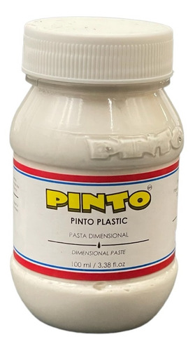 Imagen 1 de 2 de Pasta Dimensional Pinto Plastic De 100 Ml.