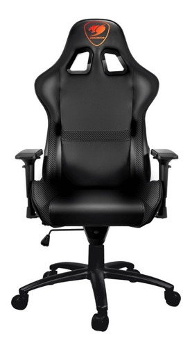 Silla Cougar Armor Black Gamer Reclinable Hasta 120kg