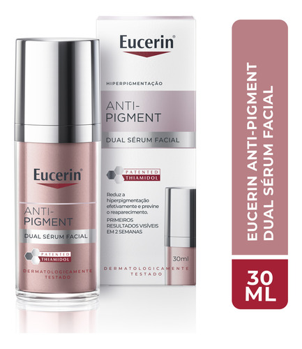 Sérum Facial Eucerin Anti-pigment 30ml Hipoalergênico Todo Tipo De Pele Dia/noite