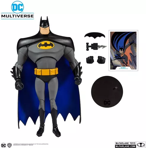 Dc Comics Figura Batman Animado Muñeco Tictoys Full