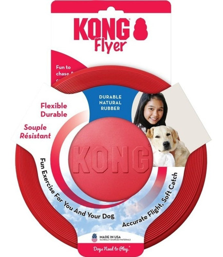 Kong Frisbee Flyer Pequeño  - Envíos A Todo Chile