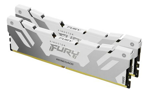 Kit De 32gb Ddr5 Kingston Fury Renegade White | Overclocking