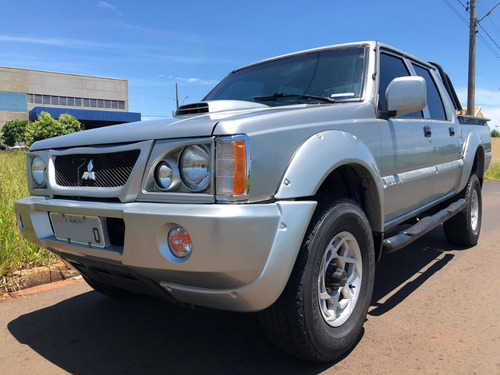 Mitsubishi L200 2003 2.5 Gls Cab Dupla 4x4 4p Ipva Pago