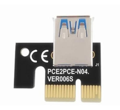 Imagen 3 de 10 de Riser Extension Usb 3.0 Pci-e Usb 3.0 16x Ver 009s