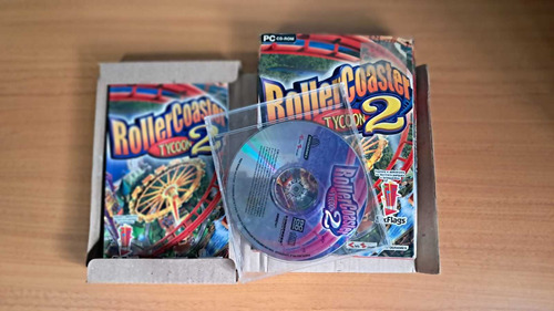 Rollercoaster Tycoon 2 - Pc - Original - Bom Estado - Ptbr