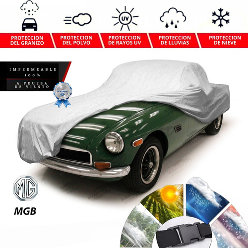 Protector Cubreauto Eua Con Broche Mgb 1968