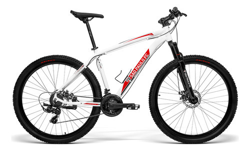 Bicicleta Oficial Gts M1 Do São Paulo Futebol Clube Aro 29 Cor Branco-vermelho Tamanho Do Quadro 19