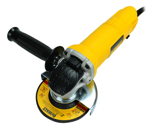Esmeriladora Angular 4½'' 900w Dewalt Dwe4120-b3 Color Amarillo Frecuencia 50 Hz/60 Hz