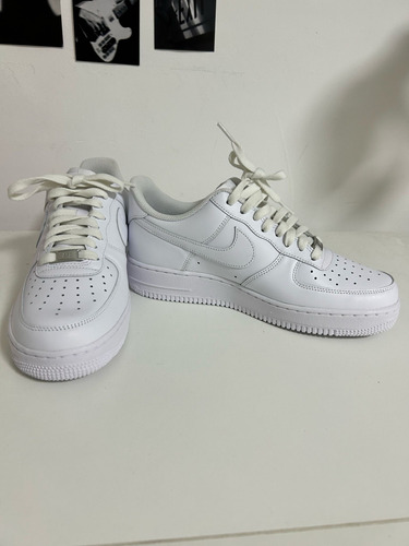 Nike Air Force 1 Unisex. Sin Uso. Talle 9,5. Color: Blanco