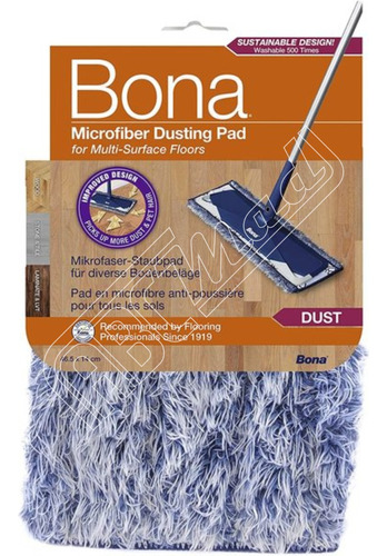 Bona Refil Pad Atrai Pó / Eletrostático P/ Kit Mop