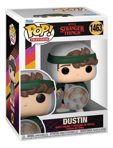 Funko Pop! Stranger Things S4 - Dustin With Shield #1463