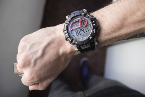 Reloj Hombre Digital Prospace 58 Sumergible Deporte Cronome