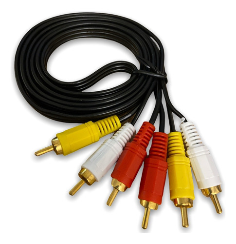 Cable Audio Video Rca Macho Macho 1.5m / Madidino 