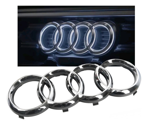 Emblema Audi Led Iluminado Parrilla Q5 Sq5 21 -2025 Original