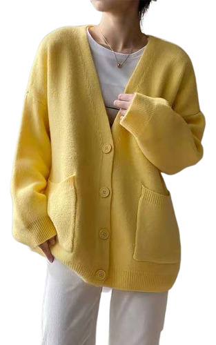 Versión Coreana De La Nueva Chaqueta Tipo Suéter Para Mujer