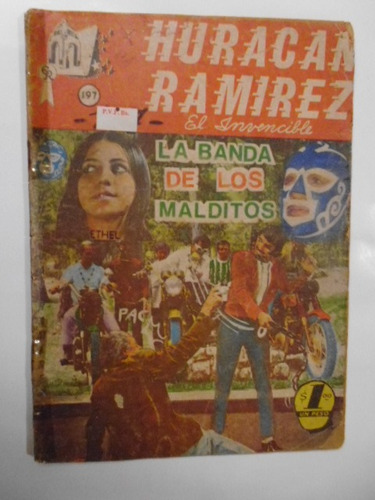 Huracan Ramirez,el Invencible # 197- Comic Fotonovela Fisico